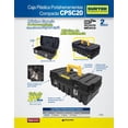 thumbnail image 2 of Caja Portaherramientas Pla 21 Comp Broch Metal Cpsc20 Surtek SURTEK CPSC20, 2 of 3