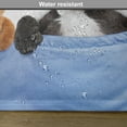 thumbnail image 6 of Ambesonne Animal Place Mats Set of 4, French Bulldog with Bear, Standard Size, Multicolor, 6 of 6