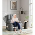 thumbnail image 4 of Electric Recliner + Rocking + Massage: #Cf8011 Pu Leather + Seat Width: 56Cm Cf8011 Electric Recliner + Rocking + Massage Seat Width: 56Cm, 4 of 9