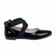 thumbnail image 2 of Flats Ballerina Niña Moda Casual Cómodo Charol Negro Moño Trasero Ajuste Tirantes 005A4Q negro 19 Tropicana 005A4Q, 2 of 7
