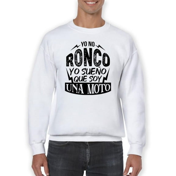 I'm Not Snoring. Sweatshirt Men -Smartprints Designs, Male 3X-Large