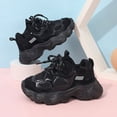 thumbnail image 6 of Grblisyd Sneakers for Girls Boys Chunky Trainers Athletic Sports Shoes Non-Slip Soft Fashion Outdoor Kids Walking Running Lace-Up, 6 of 6