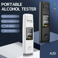 thumbnail image 1 of Alcoholímetro portátil con pantalla LCD - Medición instantánea de BAC para seguridad personal y familiar, diseño compacto para uso en coche o en el hogar, 1 of 1
