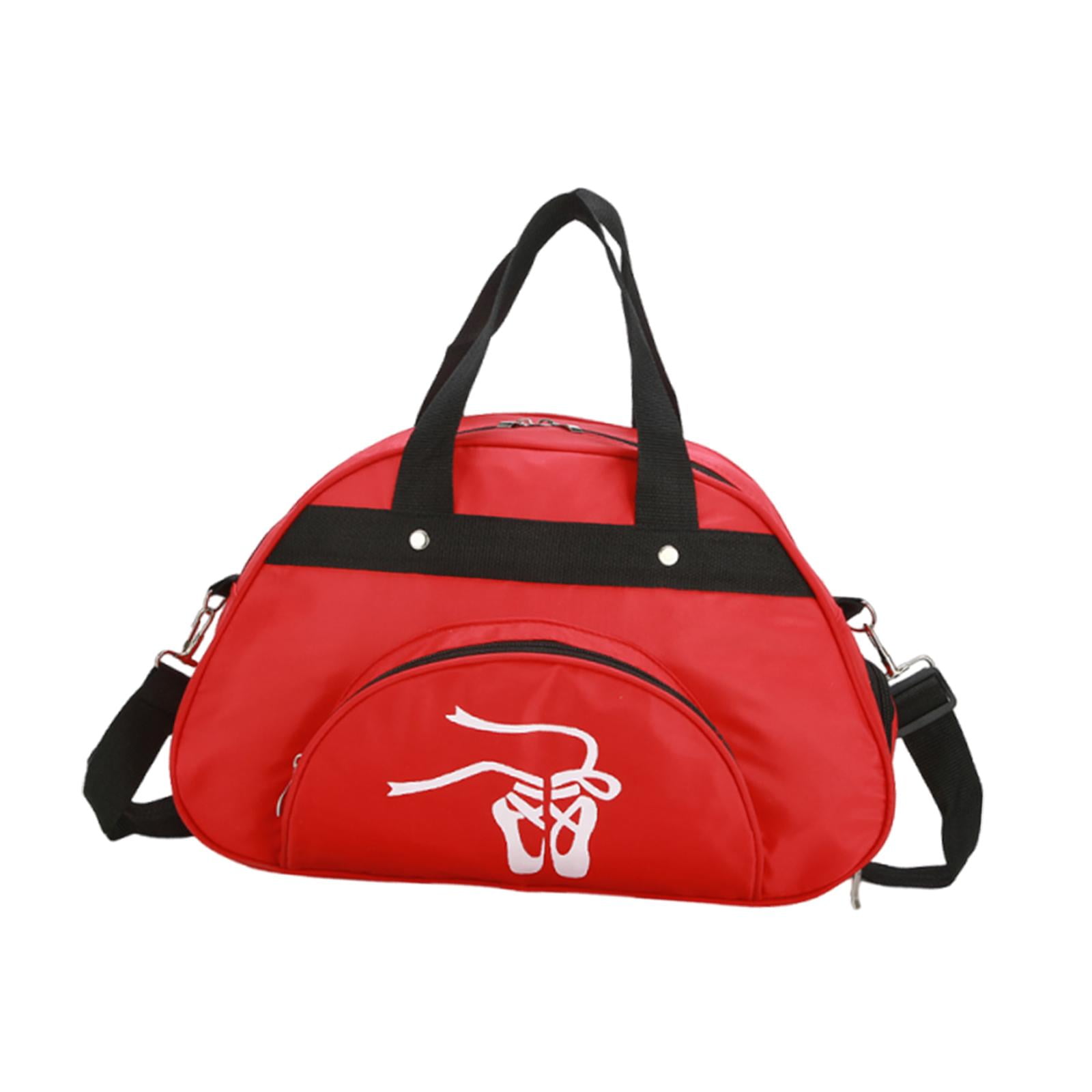 Dance Bag Garment Duffle Adjustable Strap Spacious Nylon for Women Girls Ballet School Workout