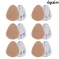 thumbnail image 1 of 6 Pairs Women Forefoot Pad Non-slip Pain Relief Metatarsal Foot Pad Foot Cushion, 1 of 10