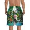 thumbnail image 4 of The Legend of Zelda Mens Swim Trunks Quick Dry Board Shorts with Mesh Lining, Hawaii Beach Shorts Swimwear Bathing Suits, 4 of 7