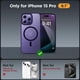 thumbnail image 2 of Funda de teléfono Miracase Magnetic Series para iPhone 15 Pro de 6.1 pulgadas, 2 of 7
