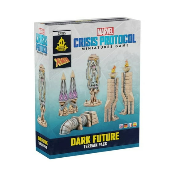 Marvel: Crisis Protocol - Dark Future Terrain Pack for Ages 14 and up, from Asmodee