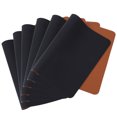 thumbnail image 2 of Yuarrent 6 uds manteles individuales con aislamiento térmico almohadillas antideslizantes de piel sintética posavasos para de comedor 201 nuevo Mostrada marrón oscuro Yuarrent HA005475-02, 2 of 6