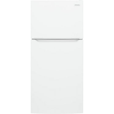 Frigidaire FFTR2045VW 20 Cu. Ft. Top-Freezer Refrigerator, Garage Ready, White