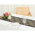 thumbnail image 5 of REGALWOVEN 1 Pack Table Runner with Tassel Embroidery Table Flag for Party Banquet Decoration Black 13'x63', 5 of 5