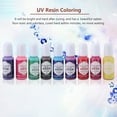 Leylor UV Resin9 Colors 10g Epoxy UV Resin Coloring Dye Colorant