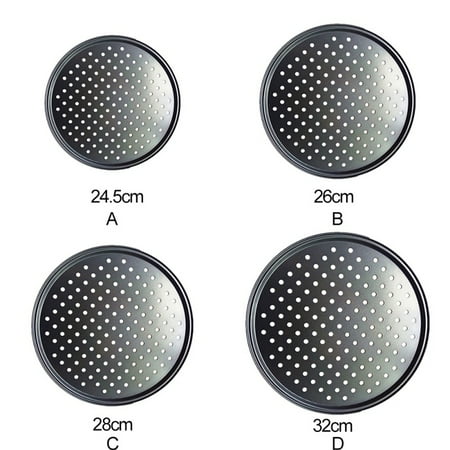 

Pizza DIY Round Baking Tray Nonstick Pan Pad(4 Sizes) Cooking Mat Oven Baking Tray Mat Kitchen Bakeware Gadgets Tools For Oven