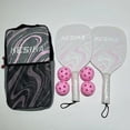 thumbnail image 6 of DimyFew Set with 2 Rackets, 4 Balls and Storage Bag, Comfort Pink, 6 of 9