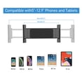 thumbnail image 2 of Soporte para teléfono móvil de mesa Soporte ajustable para teléfono con altavoz Herramienta de soporte para teléfono móvil para el hogar, Negro Inevent EL4852-01B, 2 of 7