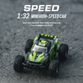 thumbnail image 2 of 2.4GHz Drift RC Racing Car 20km/h 1/32 2WD Off-Road con batería (Verde) Likrtyny juguetes de los niños, 2 of 9