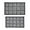 Dark Grey, variant on Gilbert 2 piece Checkerbox Bath Rug Set -20"X34"&24"X40"-240 GSF- DARK GREY COLOR