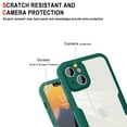 thumbnail image 4 of Dteck Full Body Case for iPhone 14 Plus 6.7 inch 2022 with Built-in Screen Protector, Dual Layer Rugged Bumper Clear Case for Apple iPhone 14 Plus, Deep Green, 4 of 7