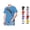 Blue, variant on Kids Lizard T-Shirt Reptile Animal Graphic Crewneck Short Sleeve Casual Summer Fashion Tee Top for Boys Girls