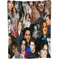 thumbnail image 3 of Blanket Timothee Chalamet Soft and Comfortable Warm Fleece Throw Blankets Yoga Blankets Beach Blanket Picnic Blankets Gift for Dorm room office decor Sofa Bed Camping Travel All Season, 3 of 6