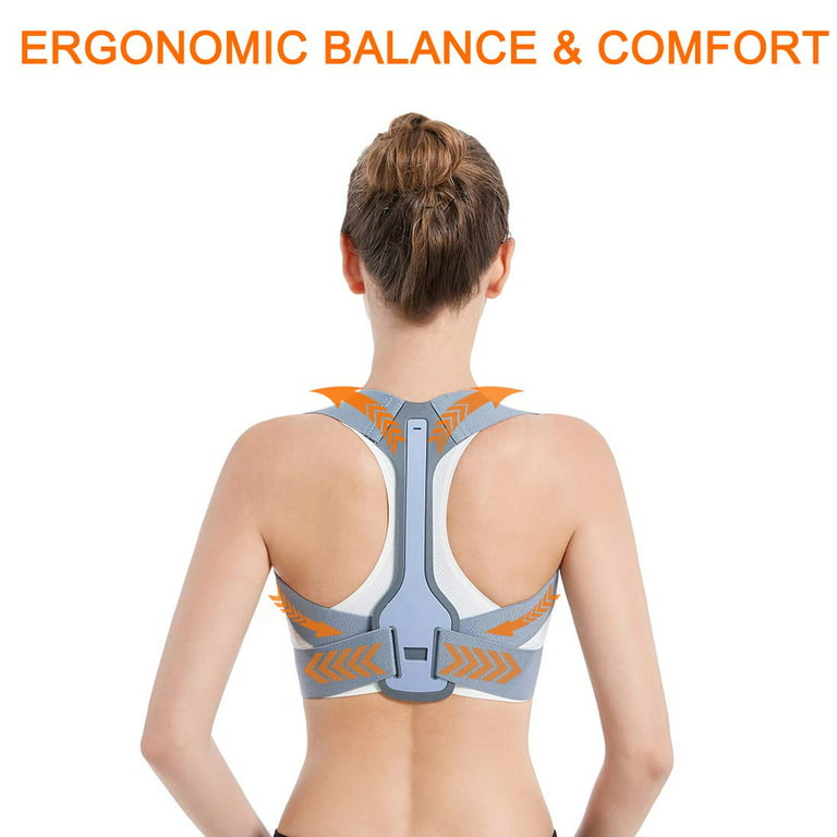 VANRORA Posture Corrector for Women and Men, Fully Adjustable & Comfy Upper  Back Brace, Support Straightener for Spine, Back, Neck, Clavicle and  Shoulder, Improves Posture and Pain Relief (Small/Medium) : :  Health
