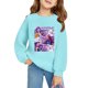 thumbnail image 1 of Moonsky Sudadera de cuello redondo Pop De-on - Sudadera de manga larga con estampado del cantante HUNTR/X - Sudadera de cuello redondo y manga larga para hombre y mujer Azul claro 120, 1 of 4