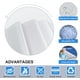 thumbnail image 5 of Película de privacidad para ventanas, bloqueador solar, película para ventanas de vidrio esmerilado, adhesivos estáticos de vidrio extraíbles, vinilo opaco no adhesivo, pegatinas decorativas para puertas de baño, cubiertas bloqueadoras de calor para el hogar y la oficina   JM, 5 of 5