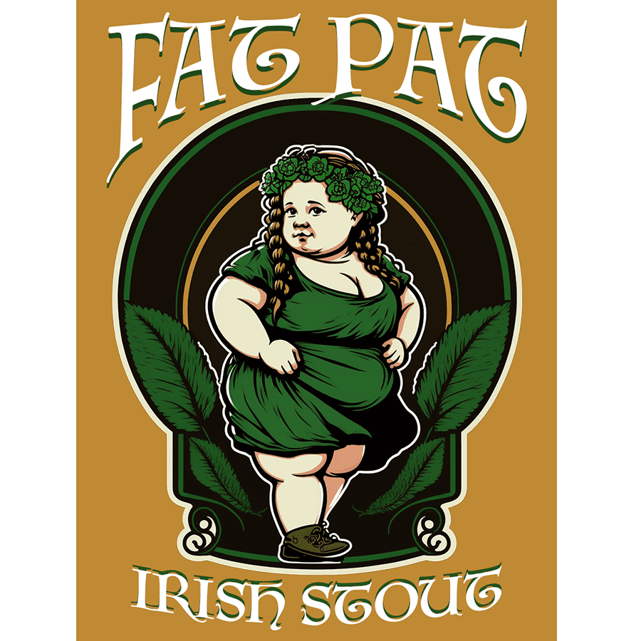 Label Peelers Fat Pat Irish Stout Beer Kit - Extract