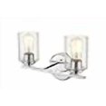 thumbnail image 3 of ML Lighting 3682-CH Transitional Two Light Vanity from None Collection in Chrome Finish, 3 of 4