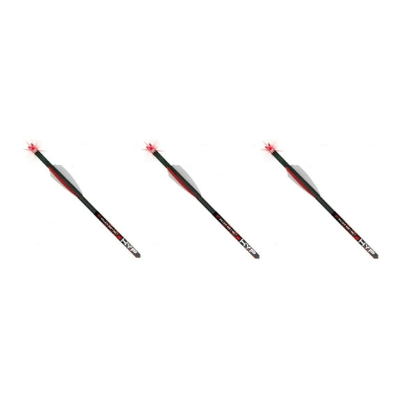 KILLER INSTINCT Lighted HYPR-V 20in Crossbow Bolts, 3-Pack (4064-3)