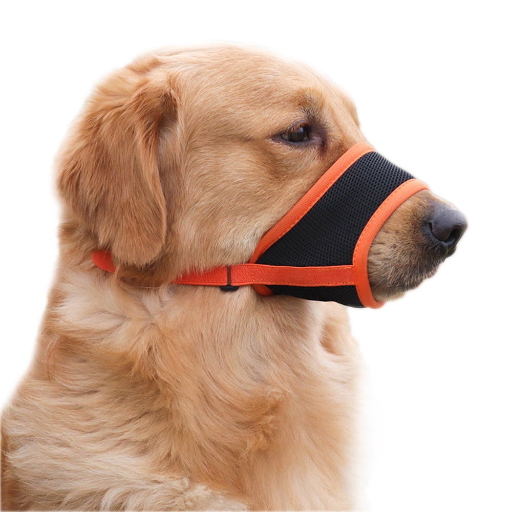 Dog Muzzle Anti Biting and Chewing, with Comfortable Mesh Soft Fabric