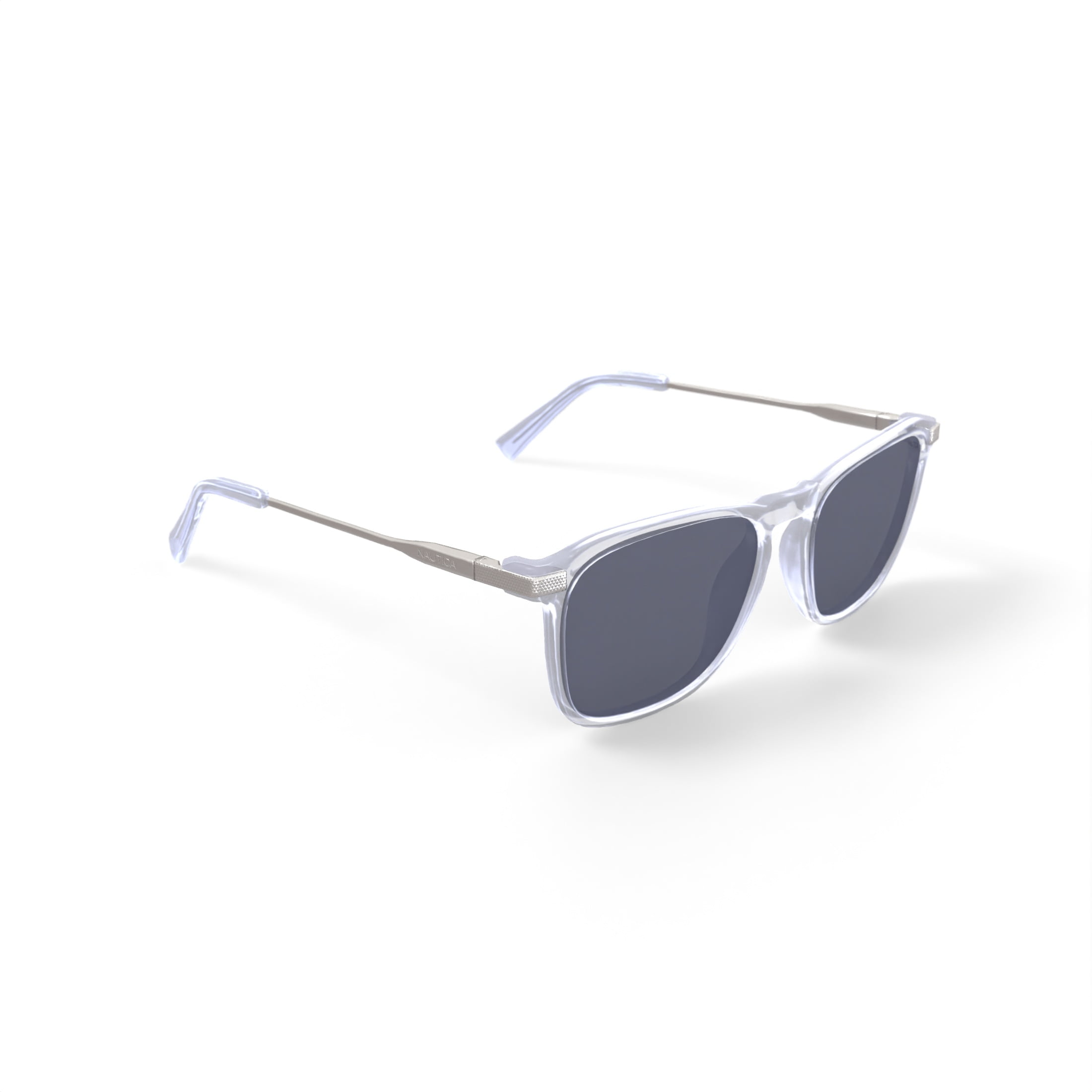 Nautica Men's Rx'able Sport Sunglasses, N9202S, Crystal, 54-18-145, with Case