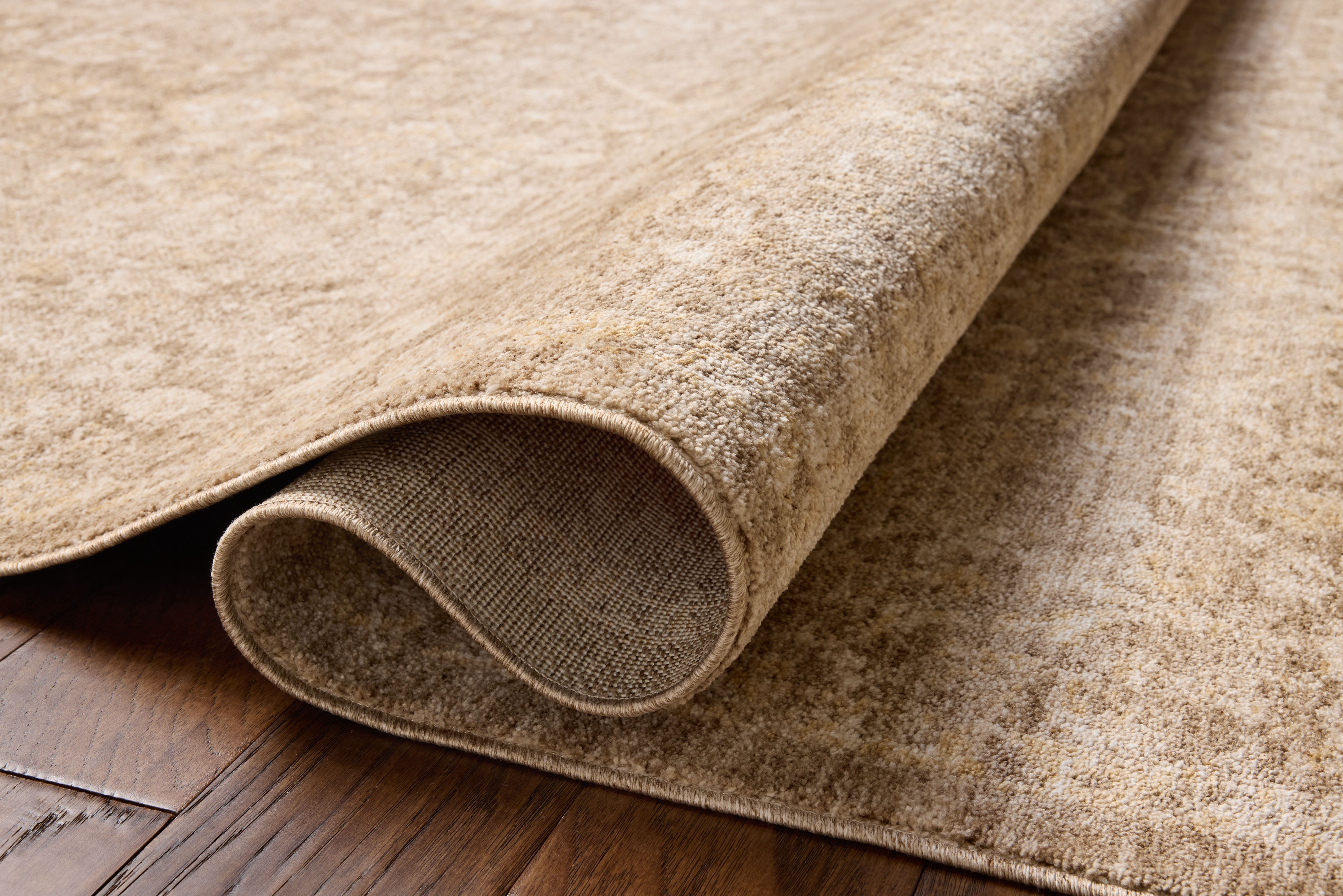 Chris Loves Julia x Loloi Palma Bark / Natural 3'-6" x 5'-6" Accent Rug
