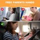 thumbnail image 4 of Portable Airplane Bed for Kids Toddlers, Adjustable Foldable Seat Extender & Foot Rest for Kids Travel Flights Chair, 4 of 5