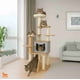 thumbnail image 1 of Mueble Rascador Para Gatos Poli Pets Savannah - Color Gris, 1 of 8