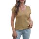 thumbnail image 1 of Suéter sin mangas para mujer, suéter suave con cuello en V, sin mangas, informal, de punto de Color puro, chaleco, 1 of 6