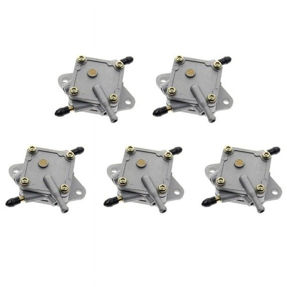 5X 72021-G01 Fuel Pump for Golf Cart 4-Cycle 295CC 350CC 94-03,5 x Fuel Pump,Silver