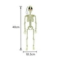 thumbnail image 2 of JZROCKER CreepySkeleton Figurine Miniature Skeleton Models with Rope for Haunted House For Halloween, 2 of 11