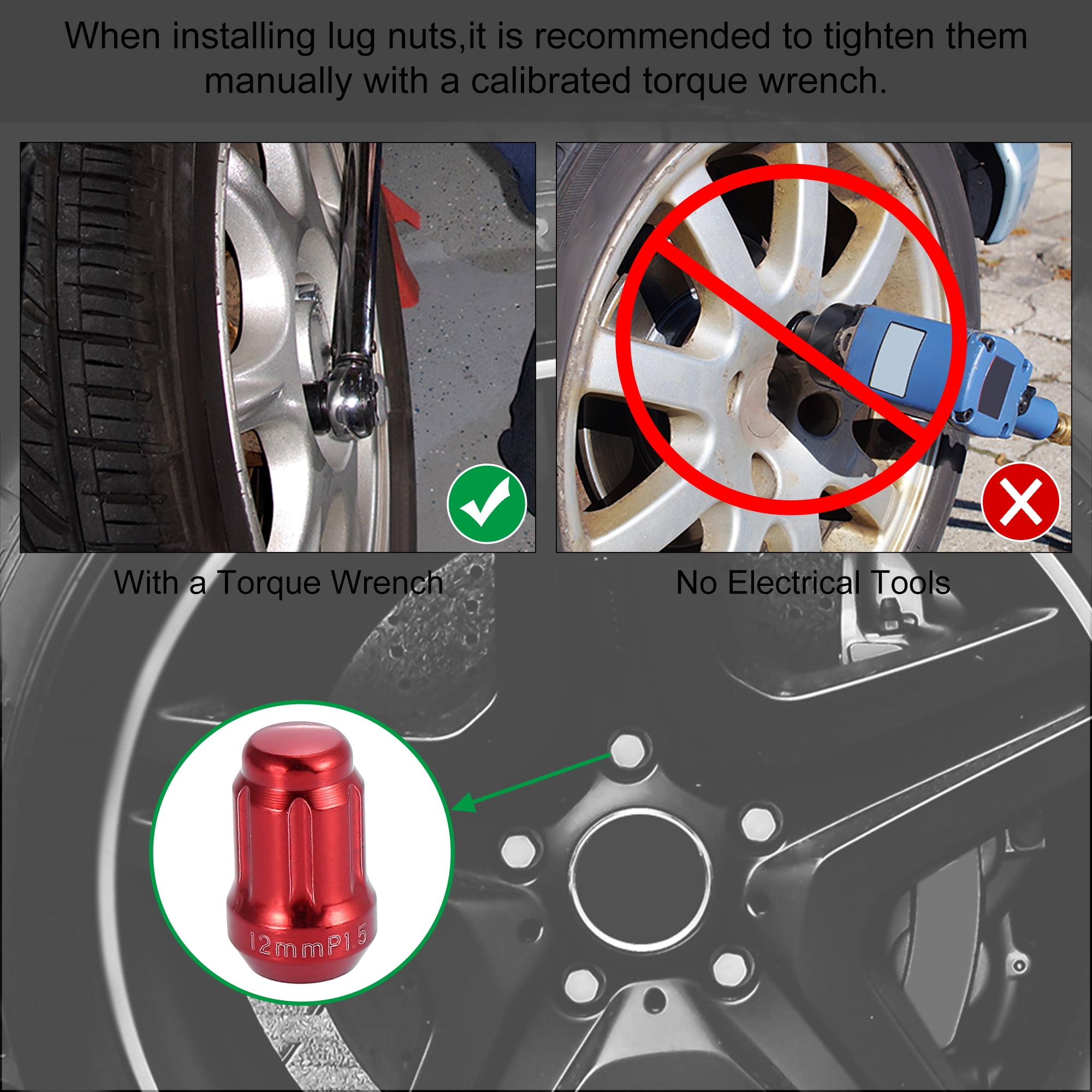 Tool to tighten lug nuts outlet
