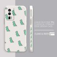 thumbnail image 3 of Case For Redmi K60E K50 K40S K40 K30 K20 10C 9 8A 8 10 Pro 4G 5G Colour Simple Liquid silicone Case Cute Little Cartoon Dinosaur, 3 of 5