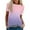 Hot Pink B, variant on Ashirexll T-shirts, Womens Short Sleeve Tops, Fashion Casual Striped Printed Blouses Patchwork Short Sleeve Round Neck Top