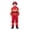 j3-Red, variant on Boys Captain Uniform Costume With Accessories Set 4 Piece Career Dress Up Clothes 3-10 Years