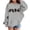 Light Gray, variant on Cute Hoodies for Little Girl Christmas Casual Printed Hoodie Sweatshirt Tops Size 6-7T ,Yellow
