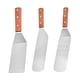 thumbnail image 3 of Espátulas para barbacoa, aletas para plancha, raspadores multifunción de acero inoxidable para cocinar barbacoas, pan, patio trasero, barbacoa, cocina, 3 of 8