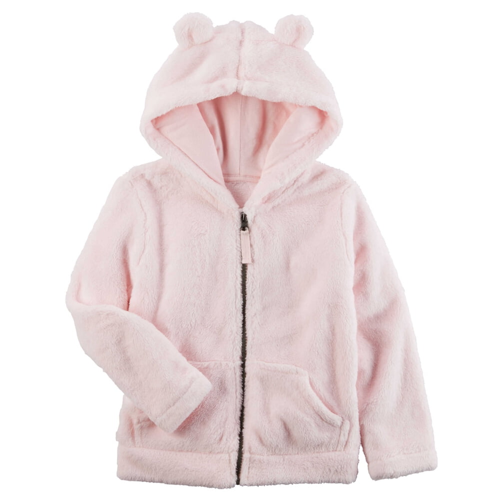 pink sherpa hoodie