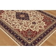 thumbnail image 3 of Tayse Sensation Area Rug 4782 IVORY Traditional Ivory Bordered Medallion 8' 9" x 12' 3" Rectangle, 3 of 3