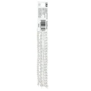 Cousin DIY Clear Round Glass Bead Strand in Multiple Sizes, 7.5 inch, 4 Strands, 120 Pieces
