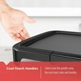 BLACK+DECKER FamilySized Electric Countertop Griddle with Removable