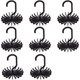 thumbnail image 1 of Paquete de 8 perchas para bufandas giratorias de 360 ​​grados, 20 ganchos de plástico para mujeres y hombres (negro) Sincero Electrónica, 1 of 5