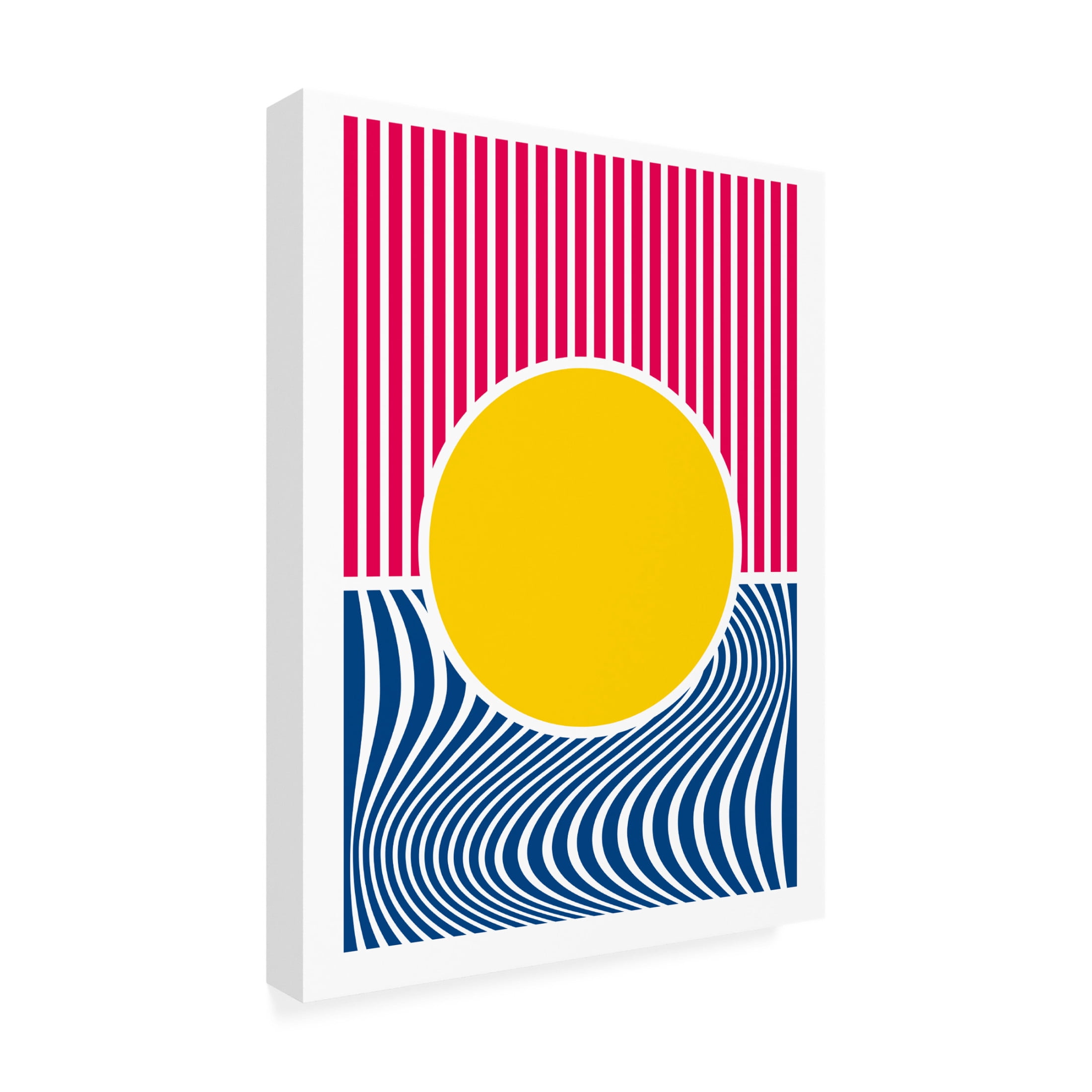 Trademark Fine Art SERGIO ORTIZ SIMPLE Canvas Wall Art